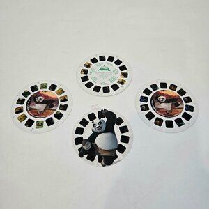 Dreamworks 2008 Fisher-Price View-Master Kung Fu Panda Reels Lot of 3
